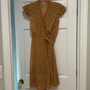 Lilly Pulitzer wrap dress size 6